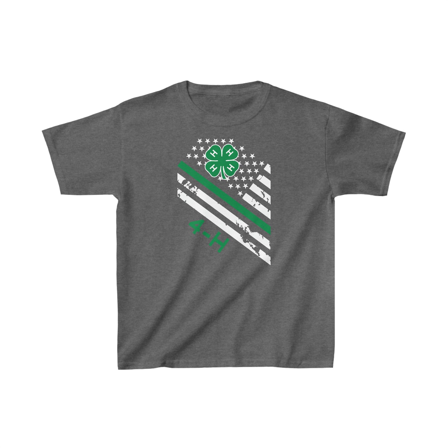Youth Heavy Cotton™ Tee - 4H Flag