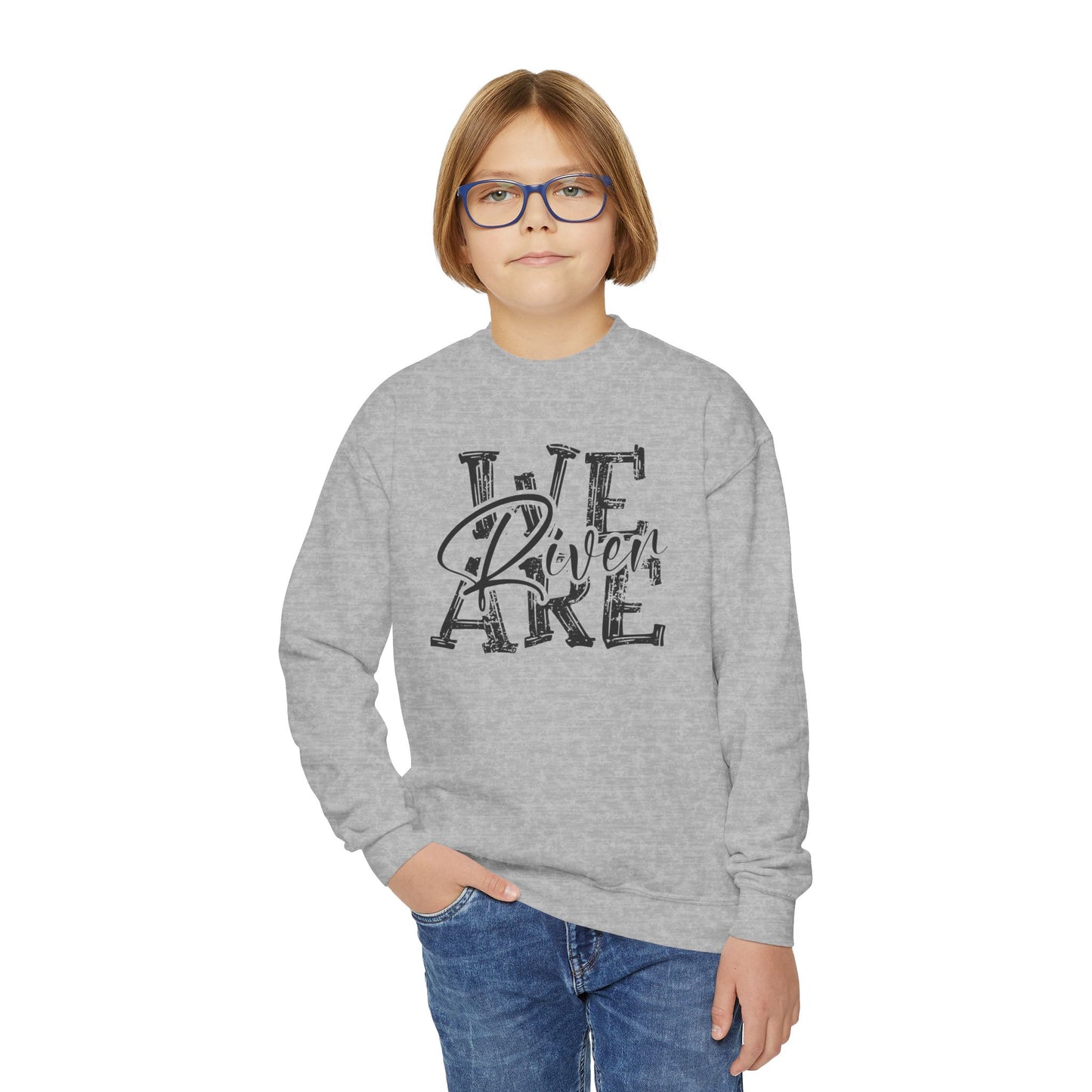 Gildan Youth Crewneck Sweatshirt - River