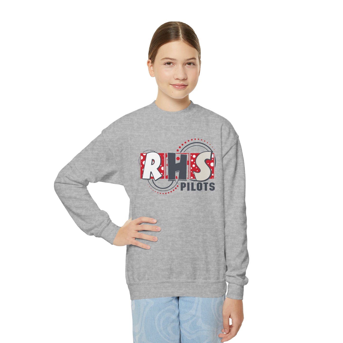 Gildan Youth Crewneck Sweatshirt - River