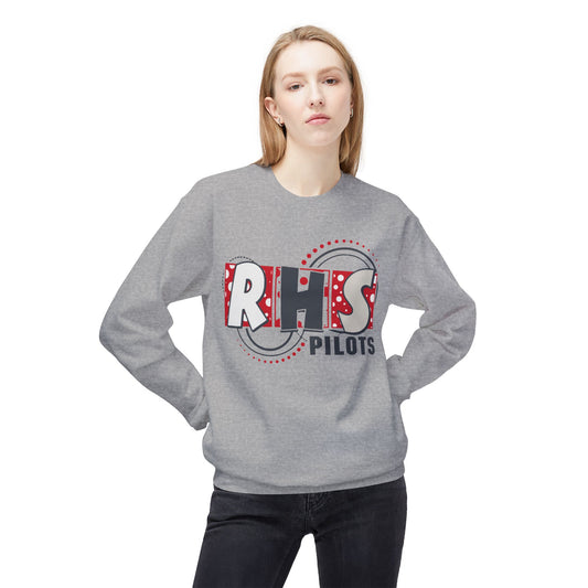 Unisex Midweight Softstyle Fleece Crewneck Sweatshirt - River