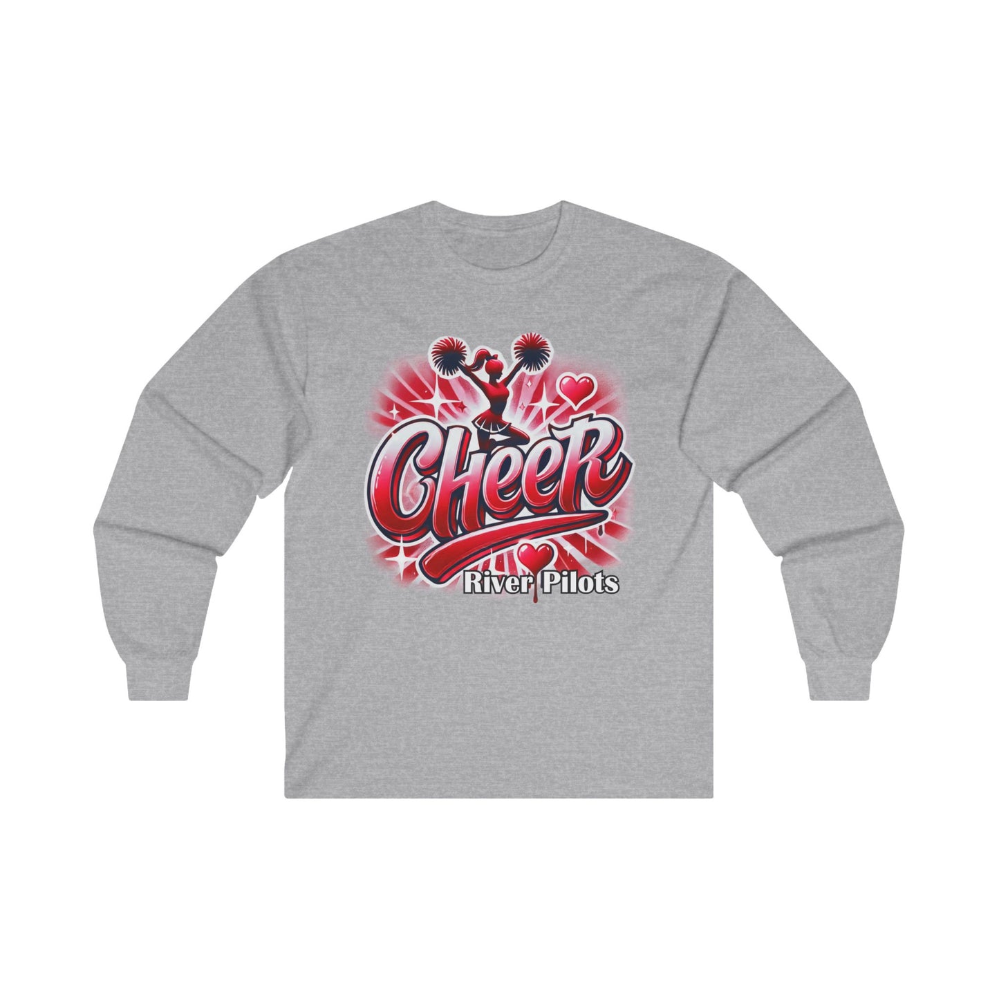 Gildan - DryBlend 50/50 Long Sleeve T-Shirt - River Cheer