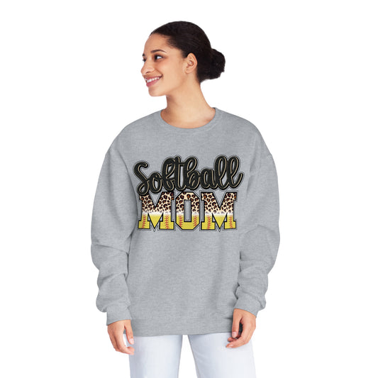 Unisex NuBlend® Crewneck Sweatshirt - Softball Mom