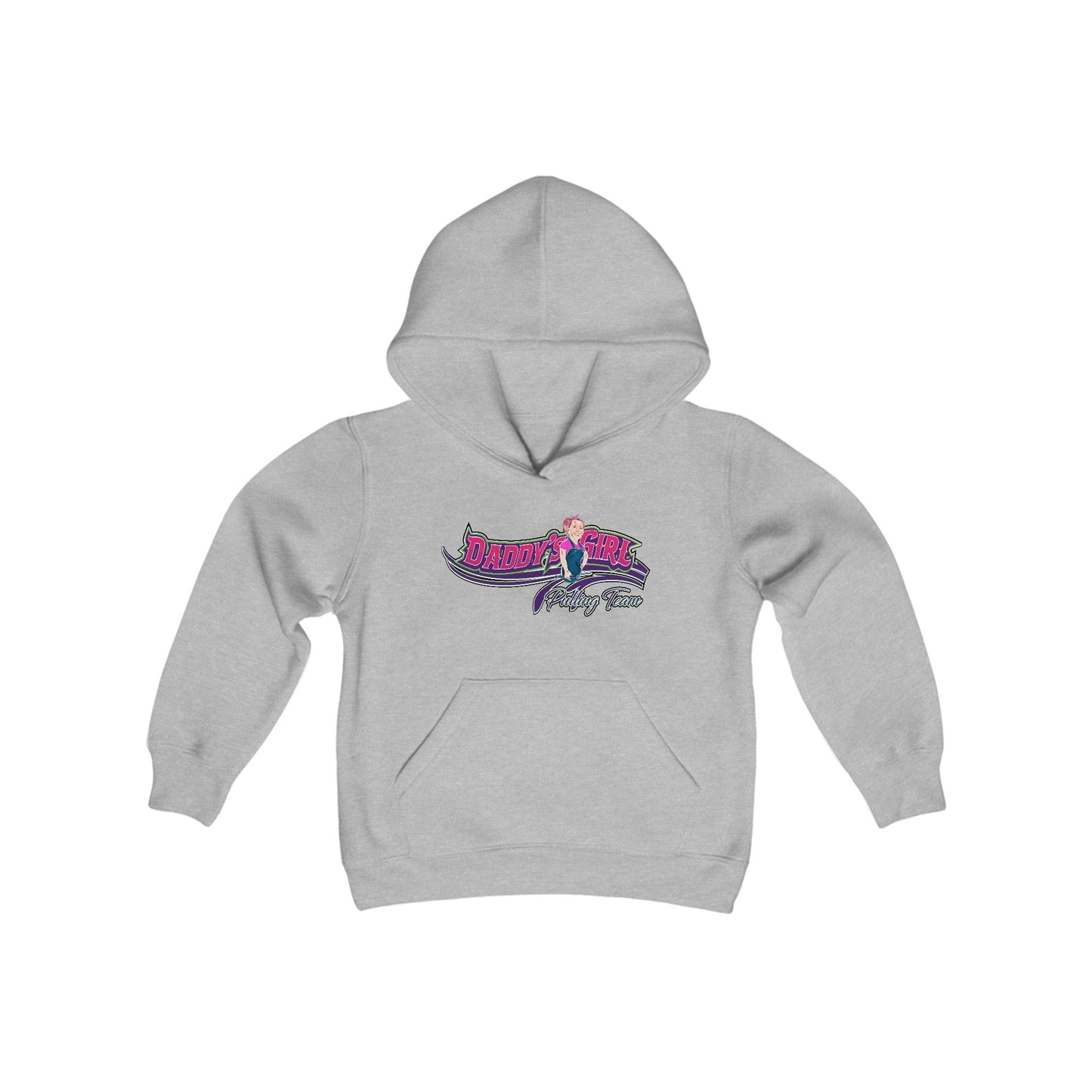 Gildan - Softstyle Youth Midweight Hooded Sweatshirt - DADDY'S GIRL