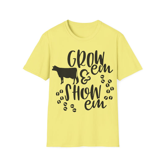 Unisex Softstyle T-Shirt - Grow Show Cows