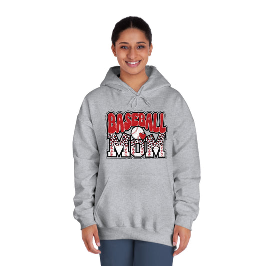 Unisex DryBlend® Hooded Sweatshirt - Baseball Mom 2