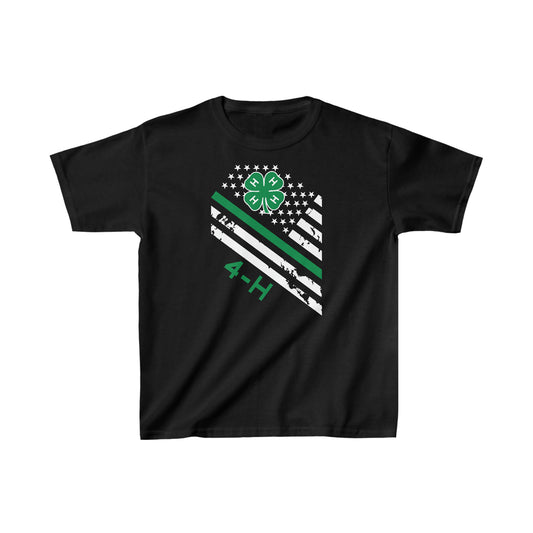 Youth Heavy Cotton™ Tee - 4H Flag