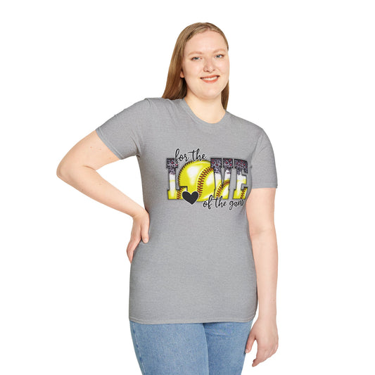 Unisex Softstyle T-Shirt - softball