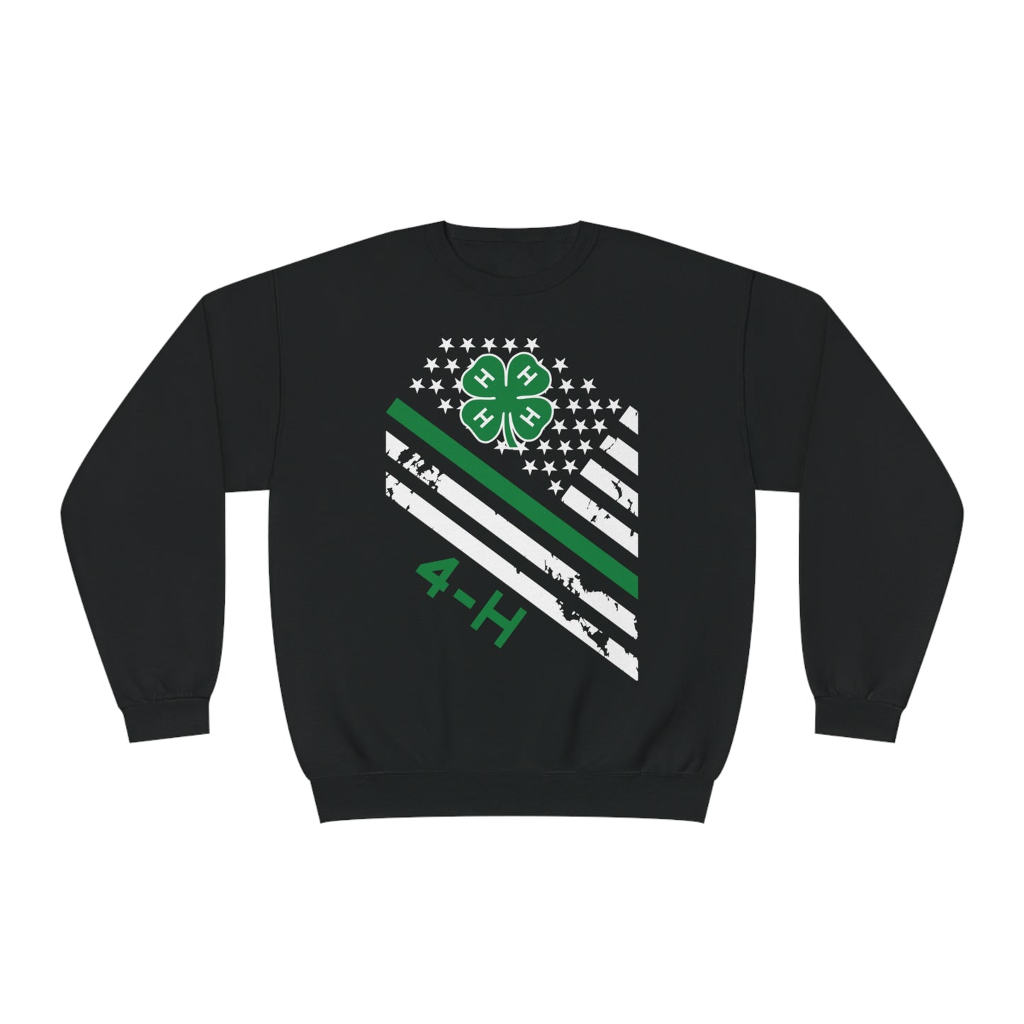 Unisex NuBlend® Crewneck Sweatshirt - 4H Flag