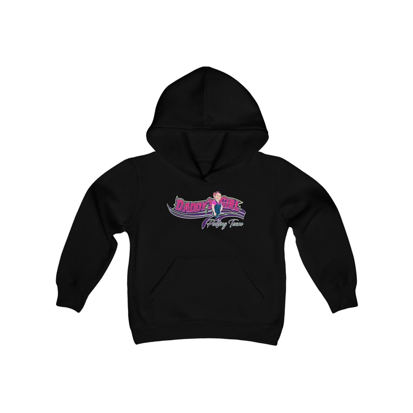 Gildan - Softstyle Youth Midweight Hooded Sweatshirt - DADDY'S GIRL