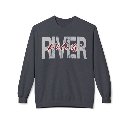 Unisex Midweight Softstyle Fleece Crewneck Sweatshirt - River