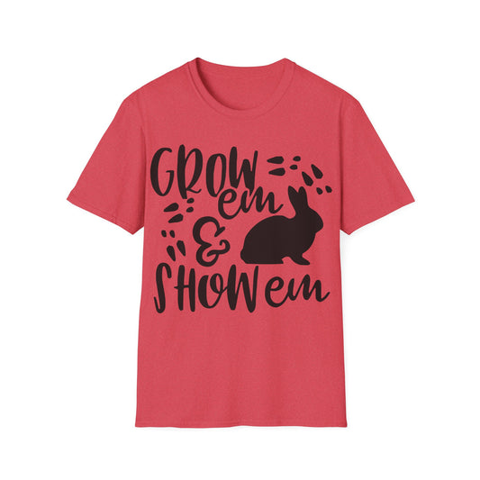 Unisex Softstyle T-Shirt - Grow Show Rabbits