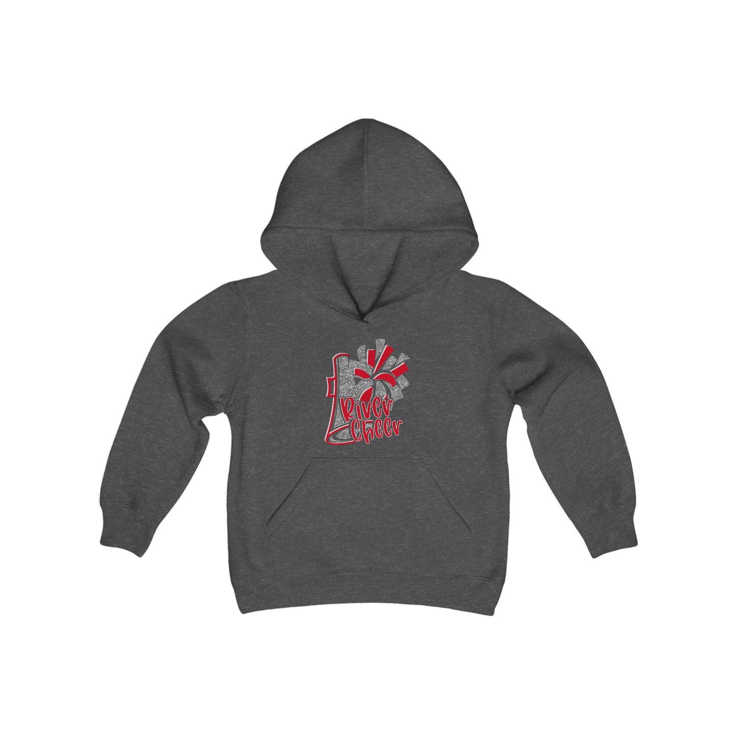 Gildan - Softstyle Youth Midweight Hooded Sweatshirt - River Cheer