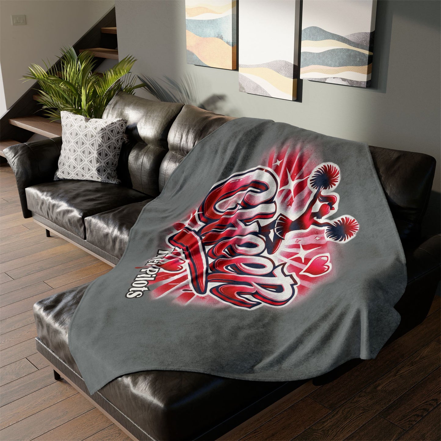 Soft Polyester Blanket - River Cheer