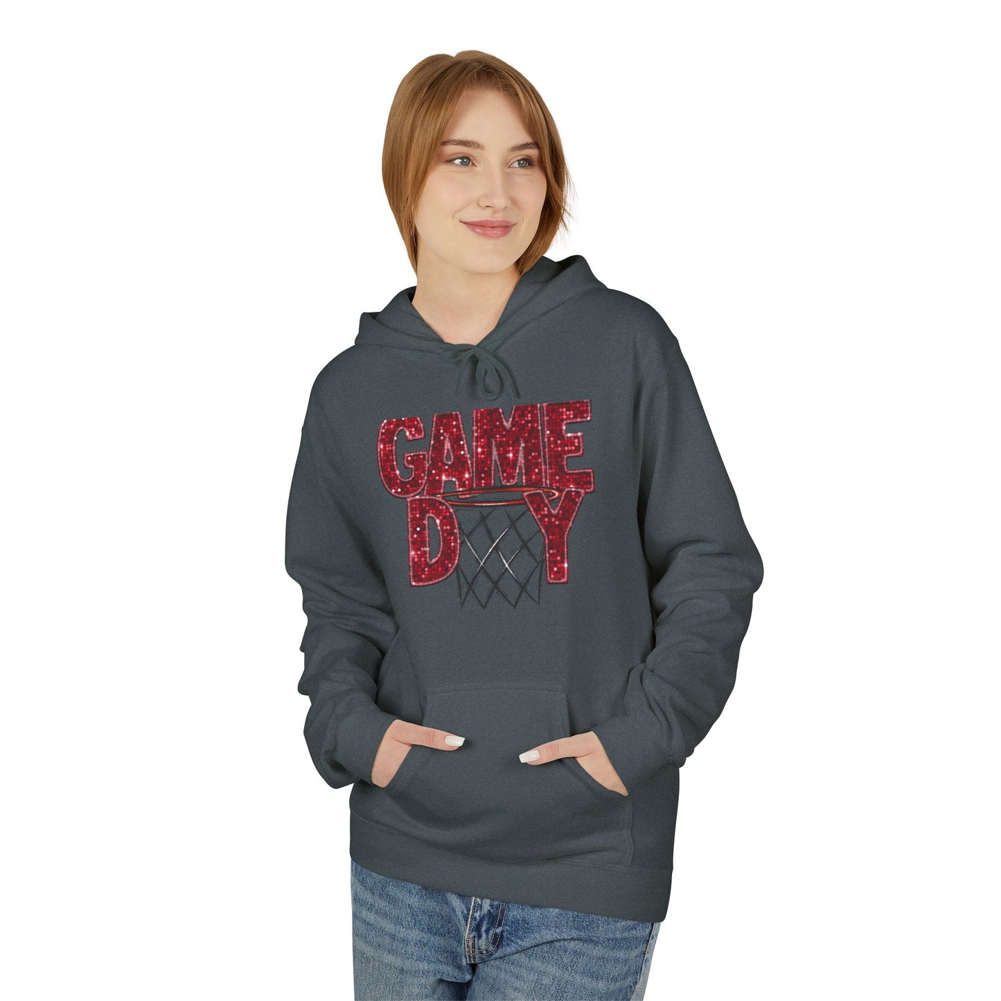 Unisex Midweight Softstyle Fleece Hoodie - River Game Day