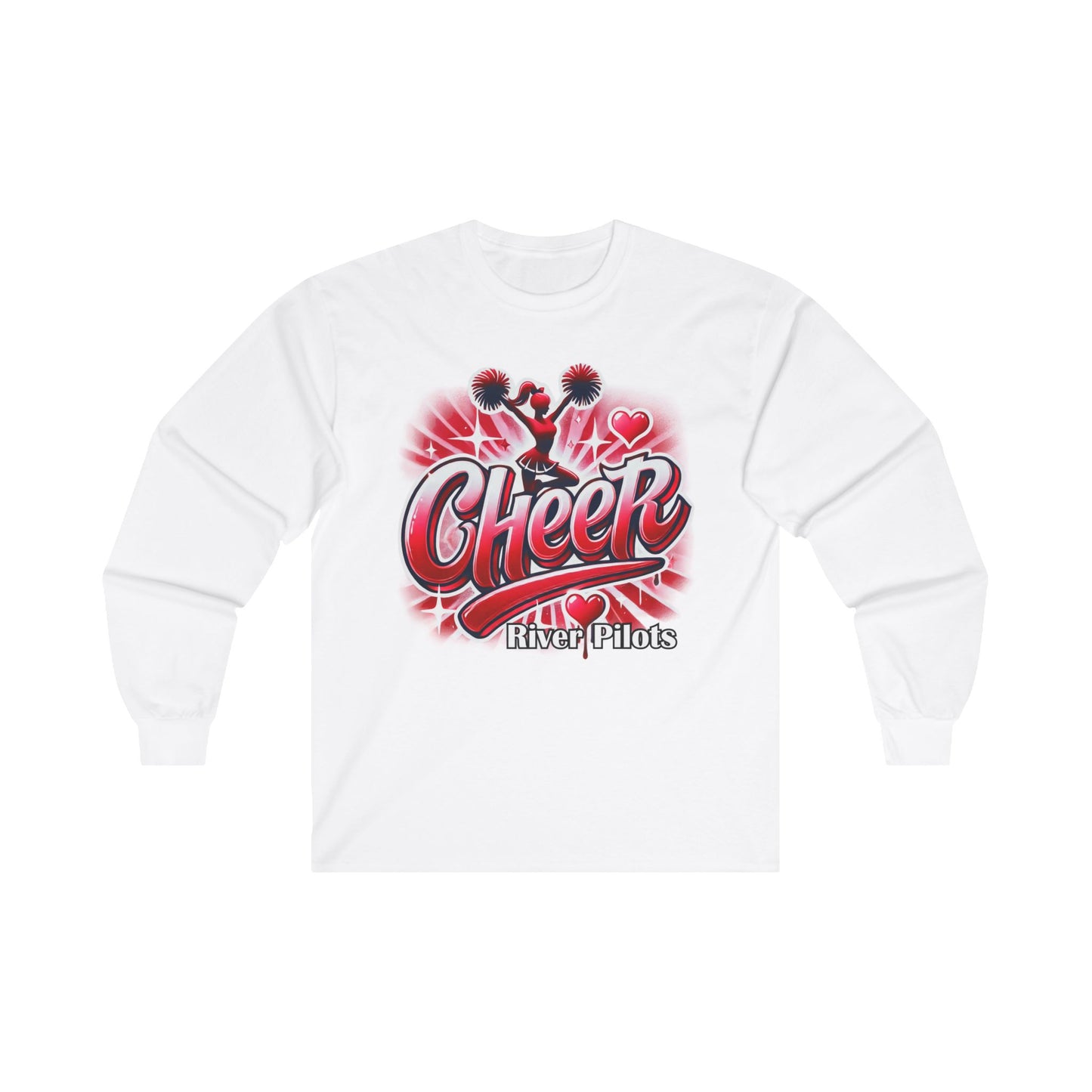 Gildan - DryBlend 50/50 Long Sleeve T-Shirt - River Cheer