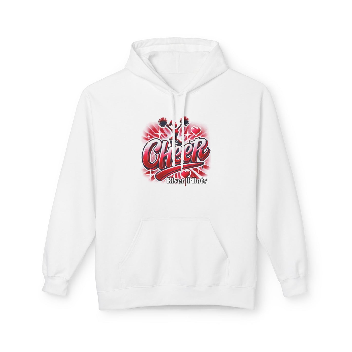 Unisex Midweight Softstyle Fleece Hoodie - River Cheer