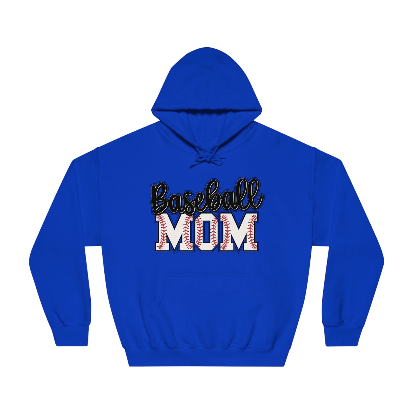 Unisex DryBlend® Hooded Sweatshirt - Baseball Mom 2