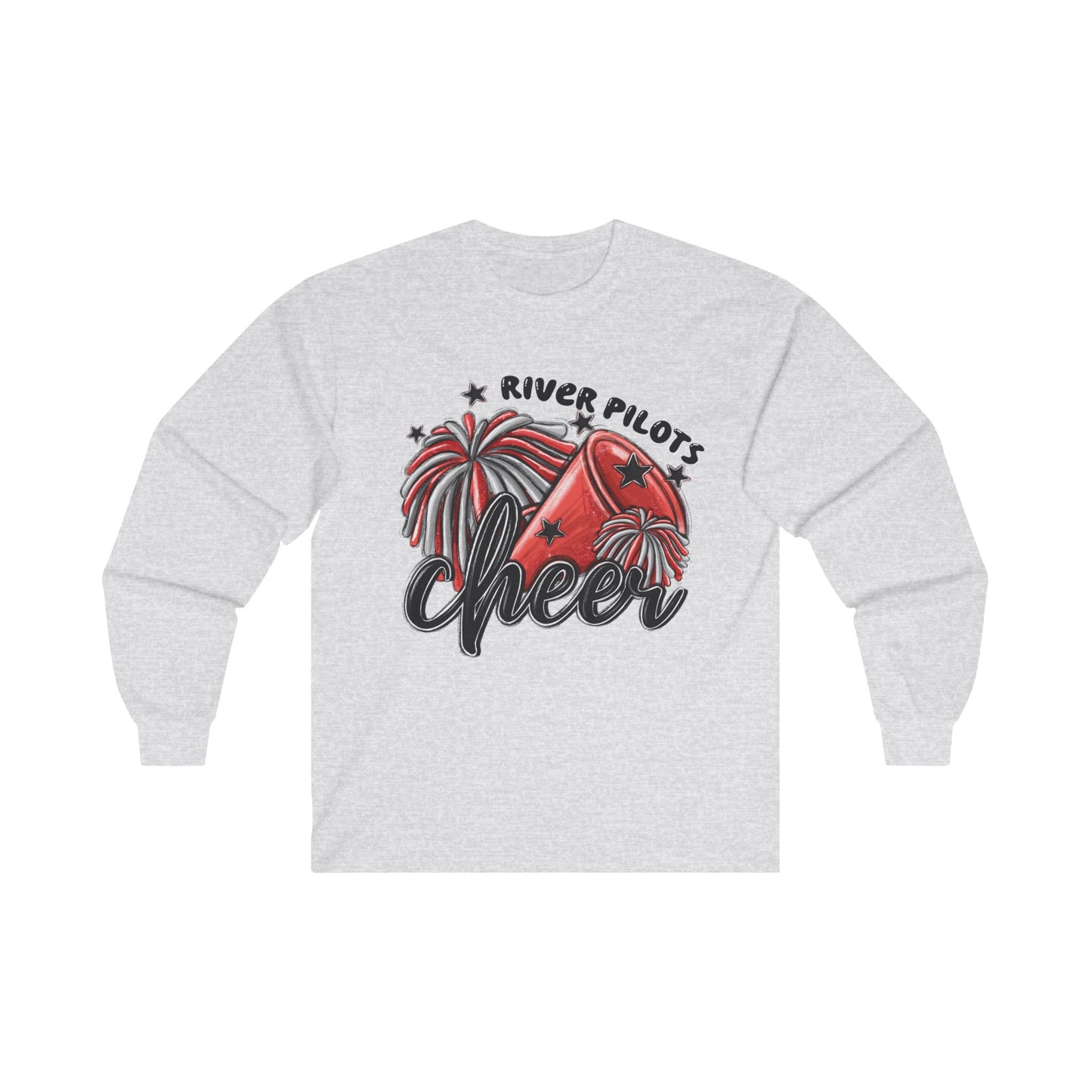 Gildan - DryBlend 50/50 Long Sleeve T-Shirt - River Cheer