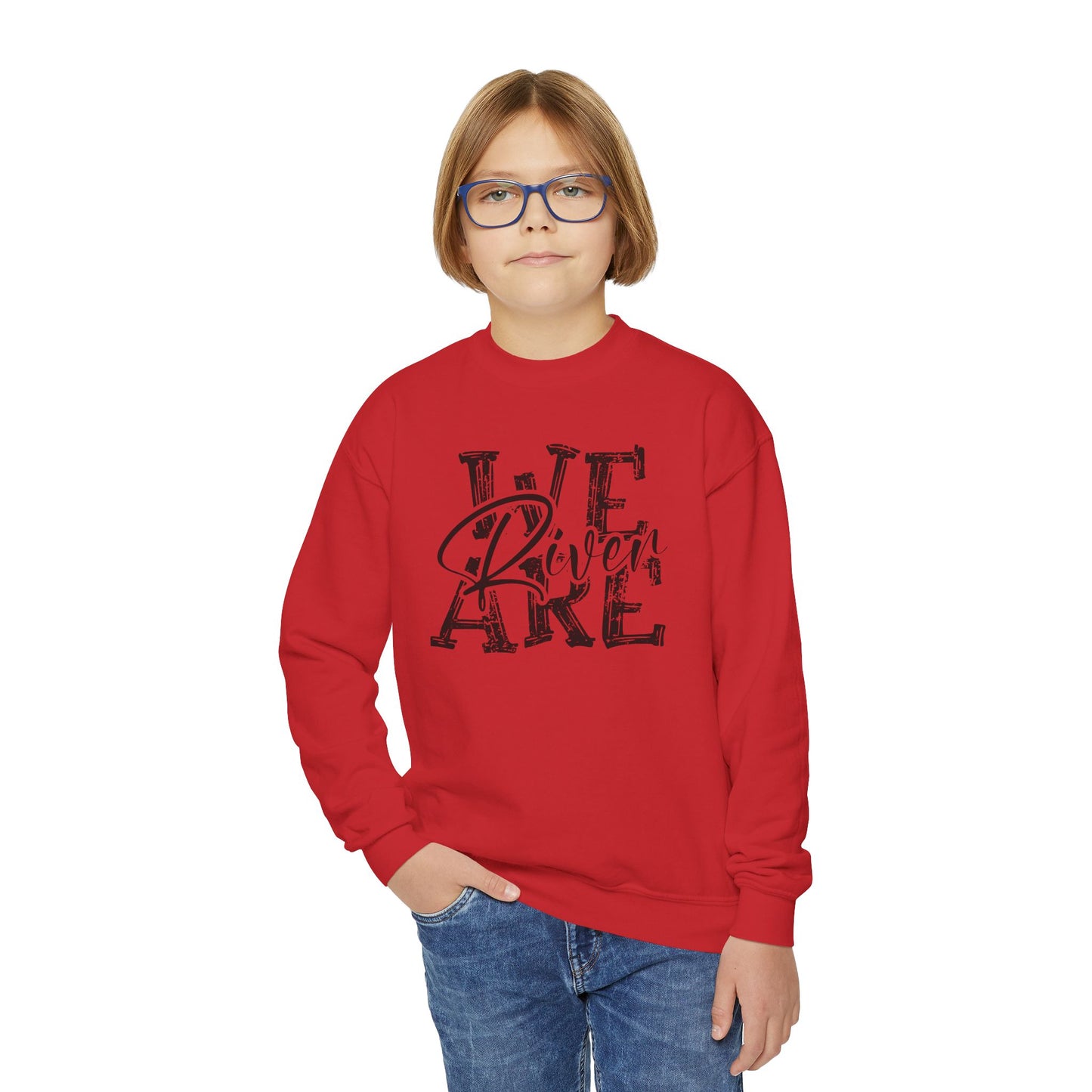 Gildan Youth Crewneck Sweatshirt - River