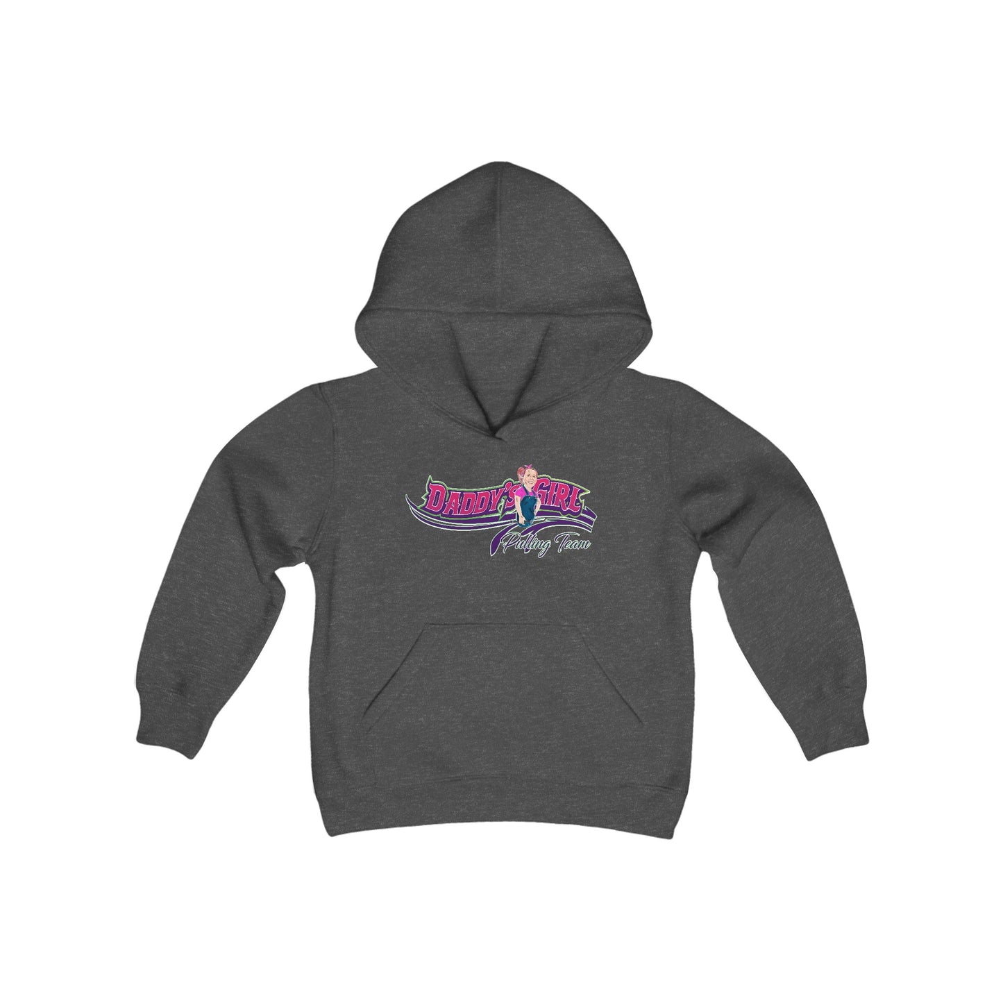 Gildan - Softstyle Youth Midweight Hooded Sweatshirt - DADDY'S GIRL