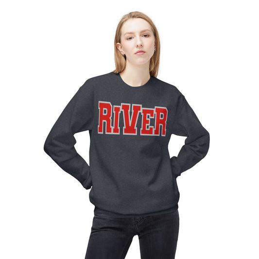 Unisex Midweight Softstyle Fleece Crewneck Sweatshirt - River