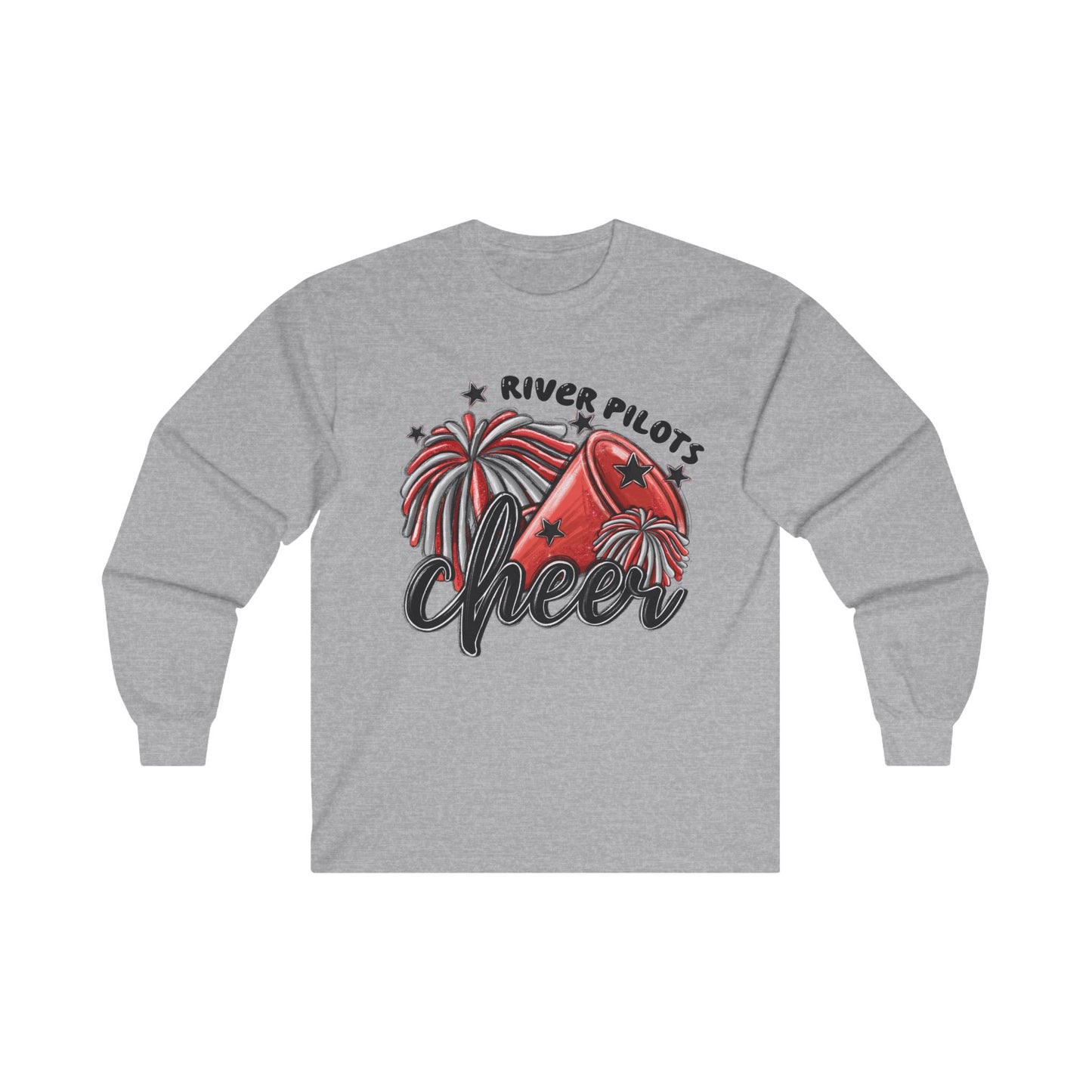 Gildan - DryBlend 50/50 Long Sleeve T-Shirt - River Cheer