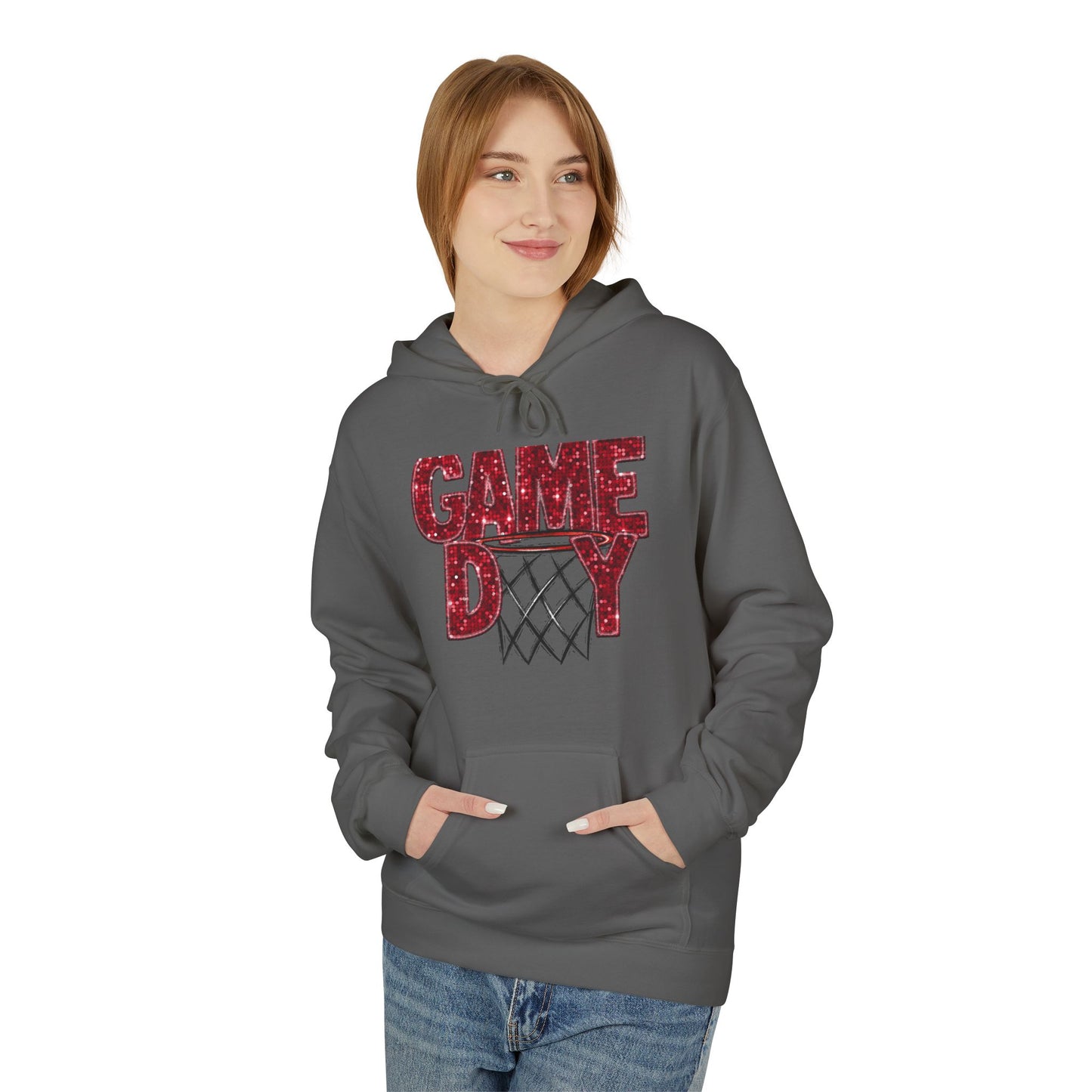 Unisex Midweight Softstyle Fleece Hoodie - River Game Day