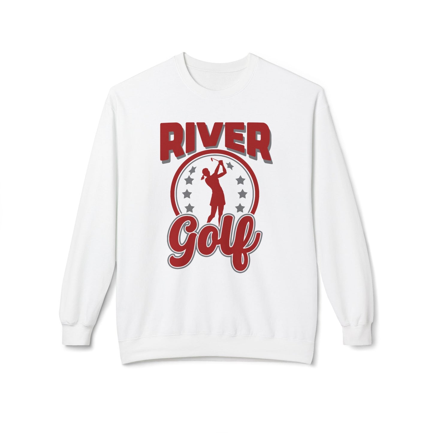 Unisex Midweight Softstyle Fleece Crewneck Sweatshirt - River Golf Girls