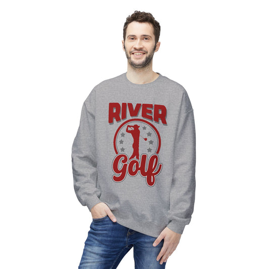 Unisex Midweight Softstyle Fleece Crewneck Sweatshirt - River Golf Guys