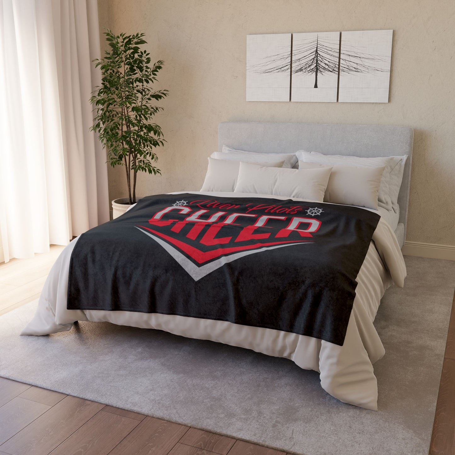 Soft Polyester Blanket - River Cheer