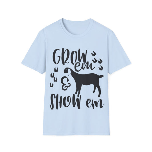 Unisex Softstyle T-Shirt - Grow Show Goats