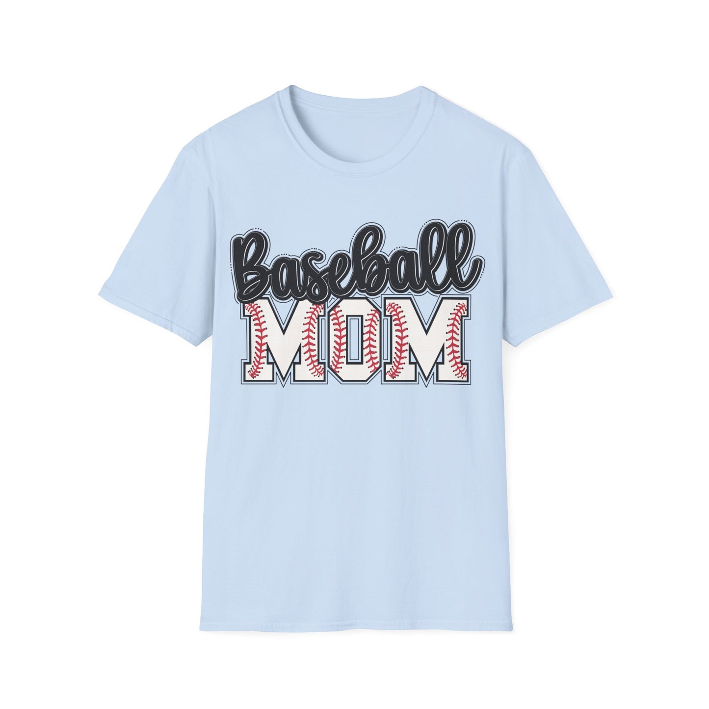 Unisex Softstyle T-Shirt - Baseball Mom 2