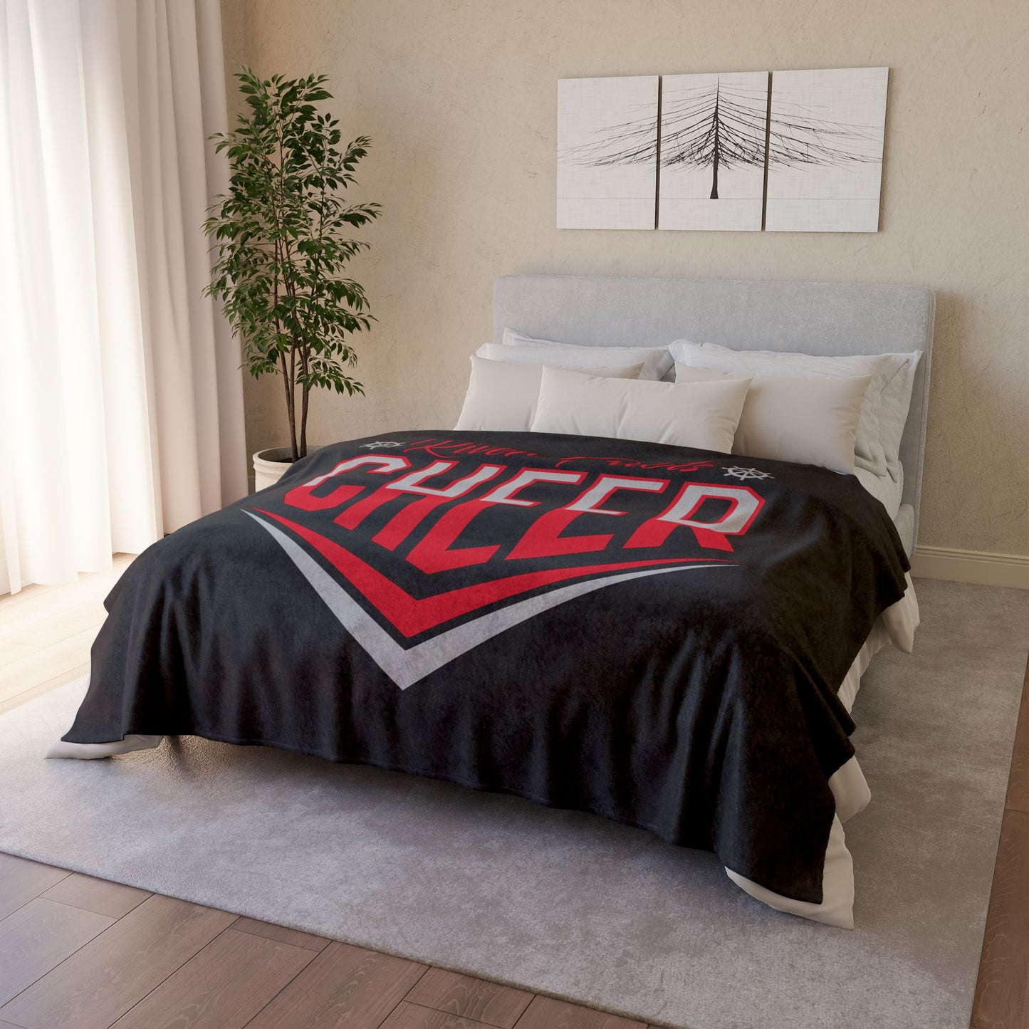 Soft Polyester Blanket - River Cheer