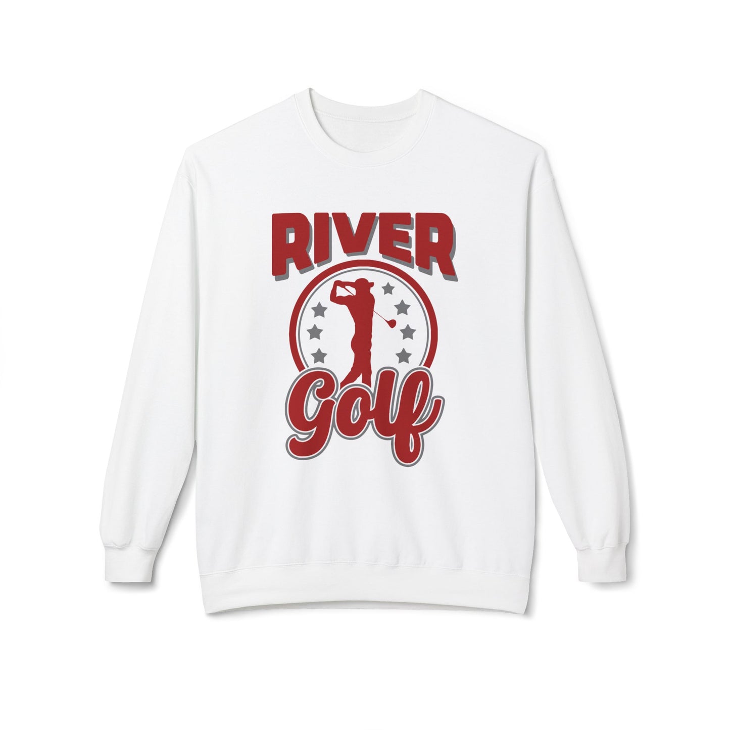 Unisex Midweight Softstyle Fleece Crewneck Sweatshirt - River Golf Guys