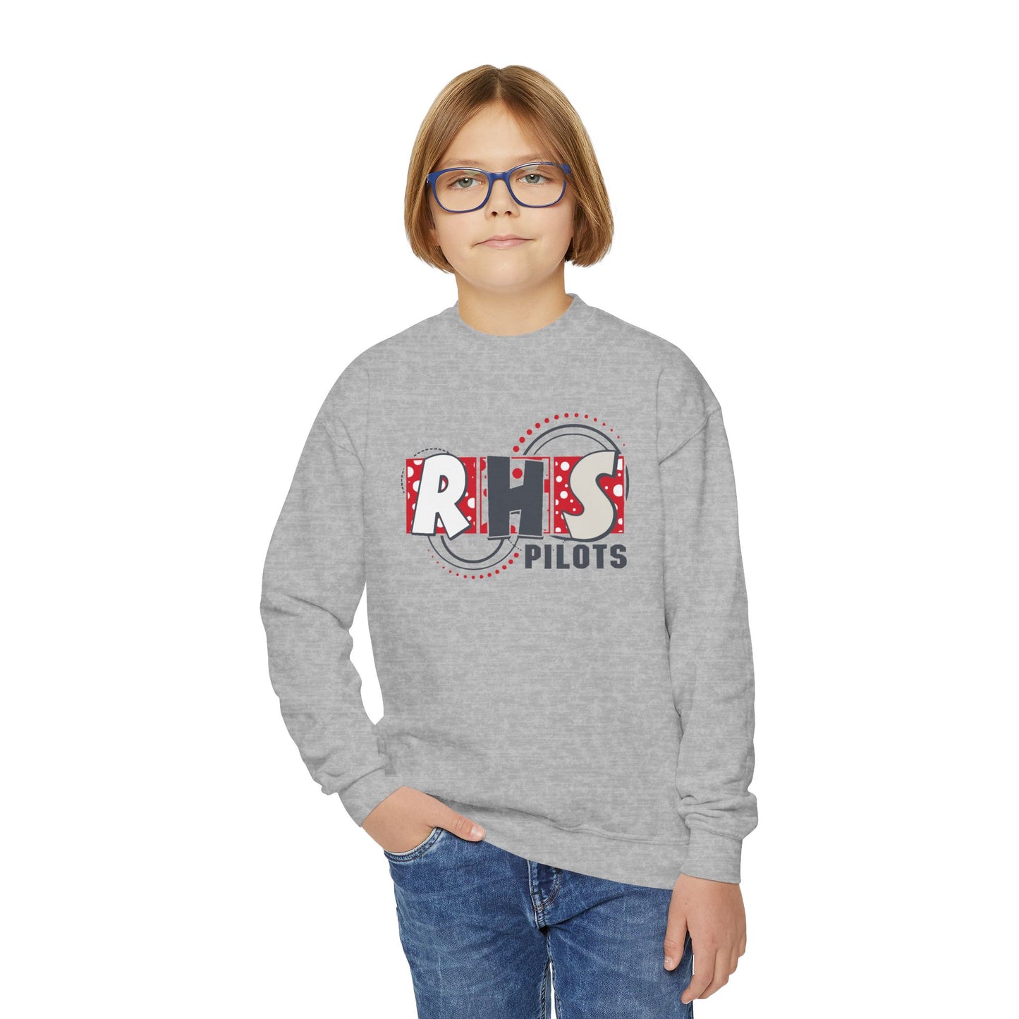 Gildan Youth Crewneck Sweatshirt - River