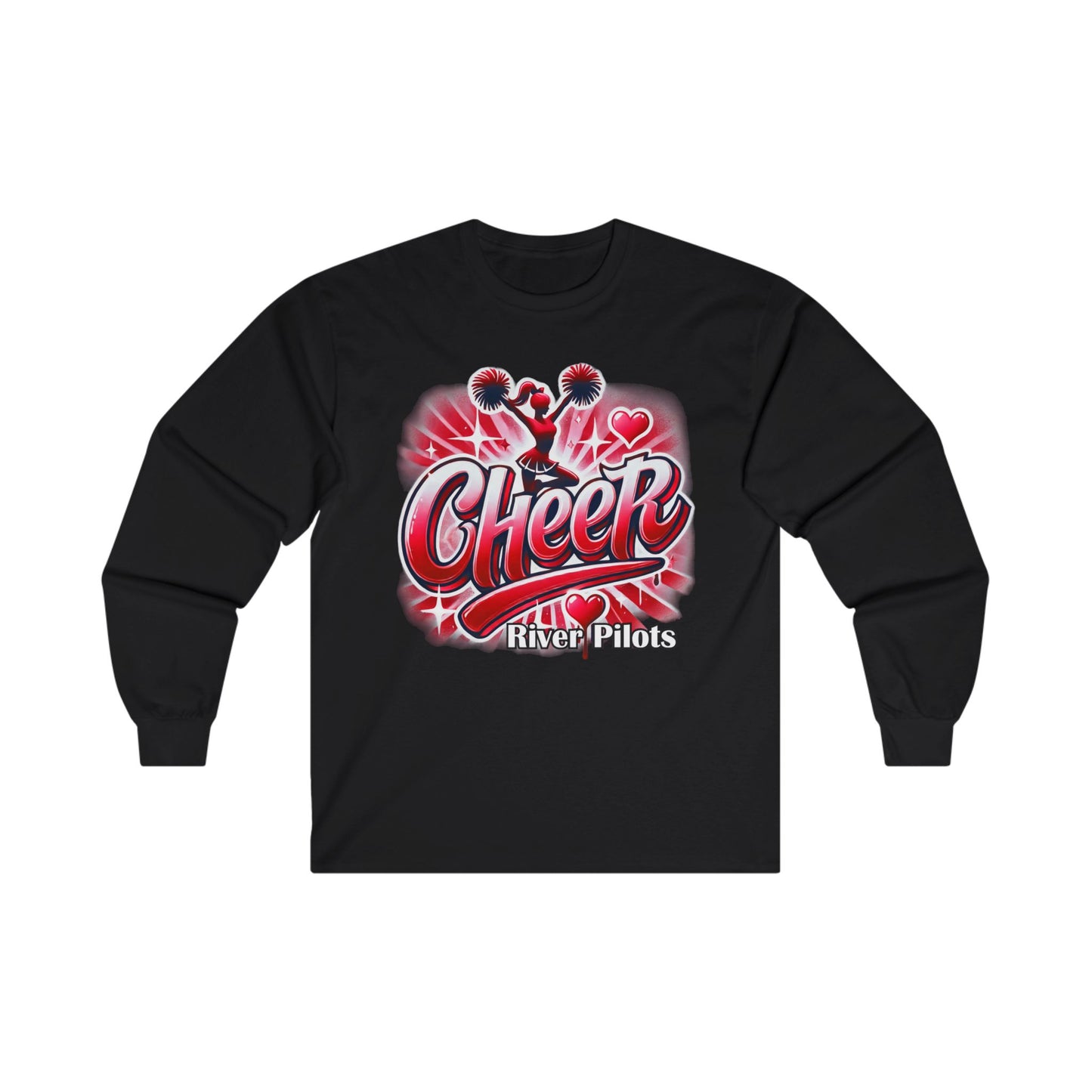 Gildan - DryBlend 50/50 Long Sleeve T-Shirt - River Cheer