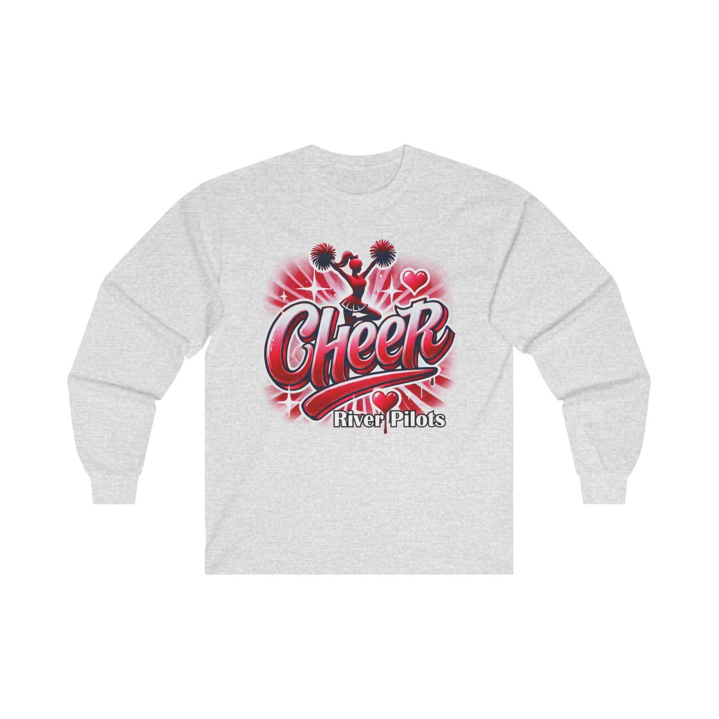 Gildan - DryBlend 50/50 Long Sleeve T-Shirt - River Cheer