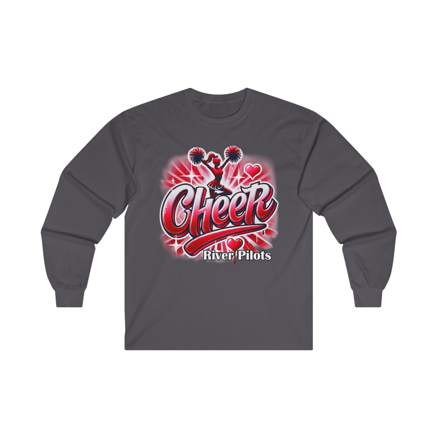 Gildan - DryBlend 50/50 Long Sleeve T-Shirt - River Cheer