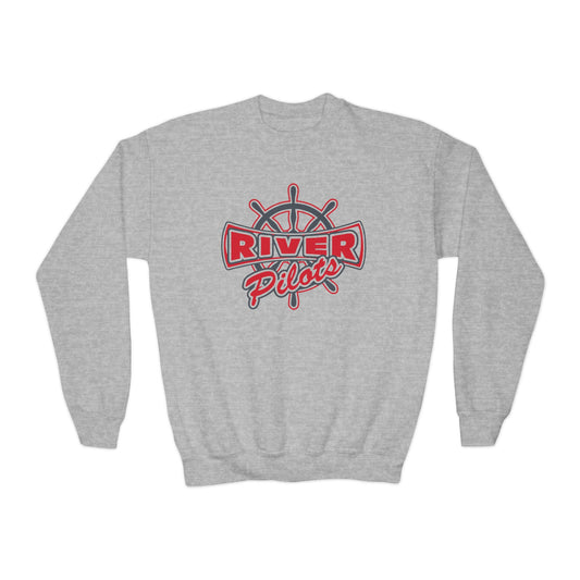 Gildan Youth Crewneck Sweatshirt - River