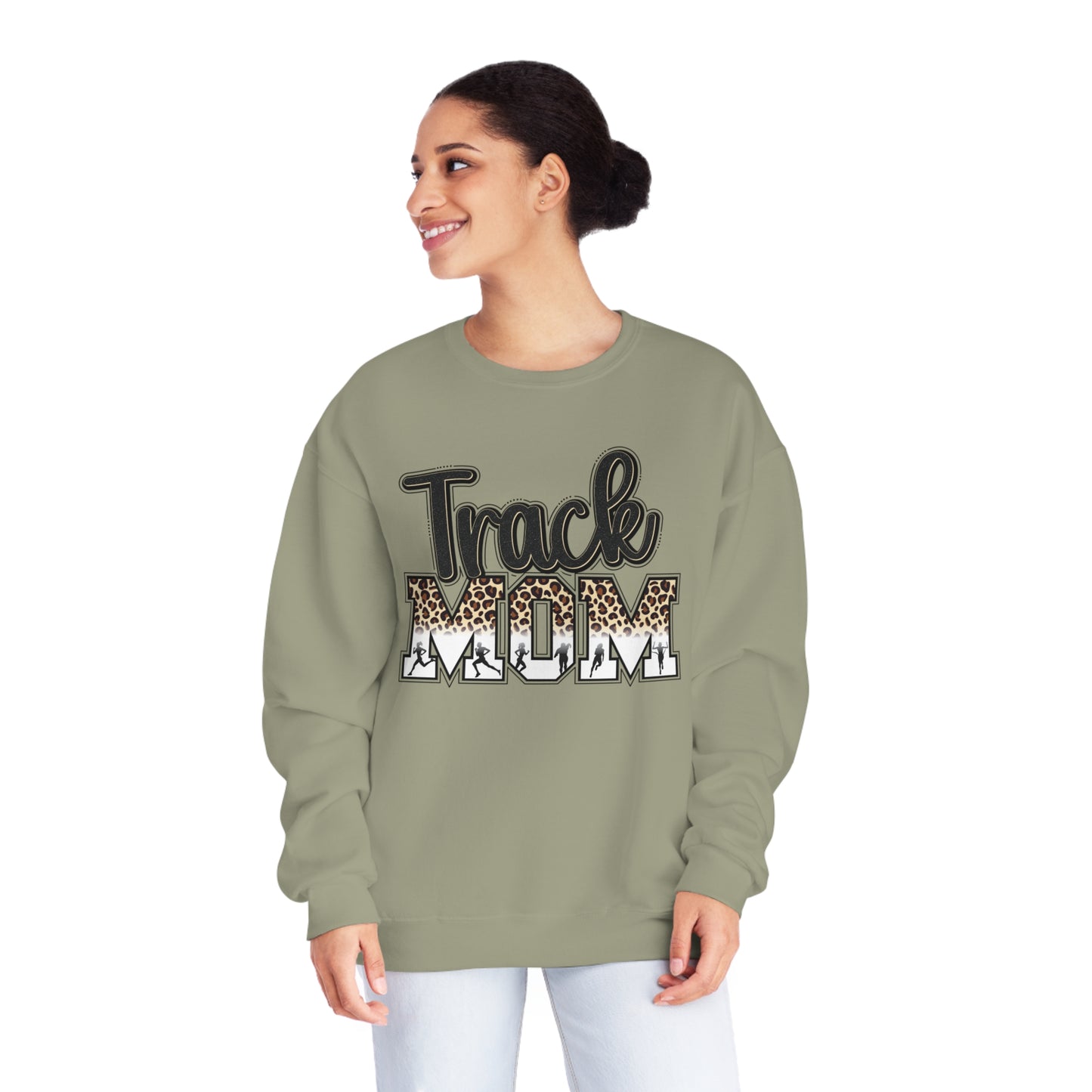 Unisex NuBlend® Crewneck Sweatshirt - Track Mom