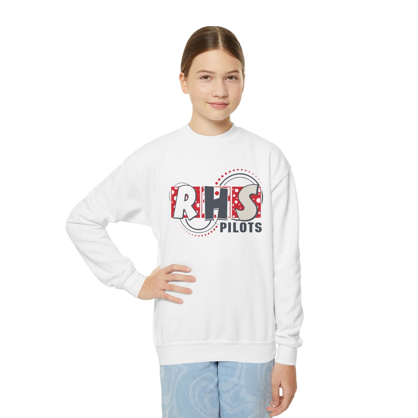 Gildan Youth Crewneck Sweatshirt - River