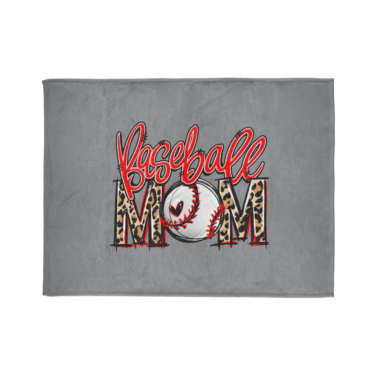 Soft Polyester Blanket - River -  Baseball Mom