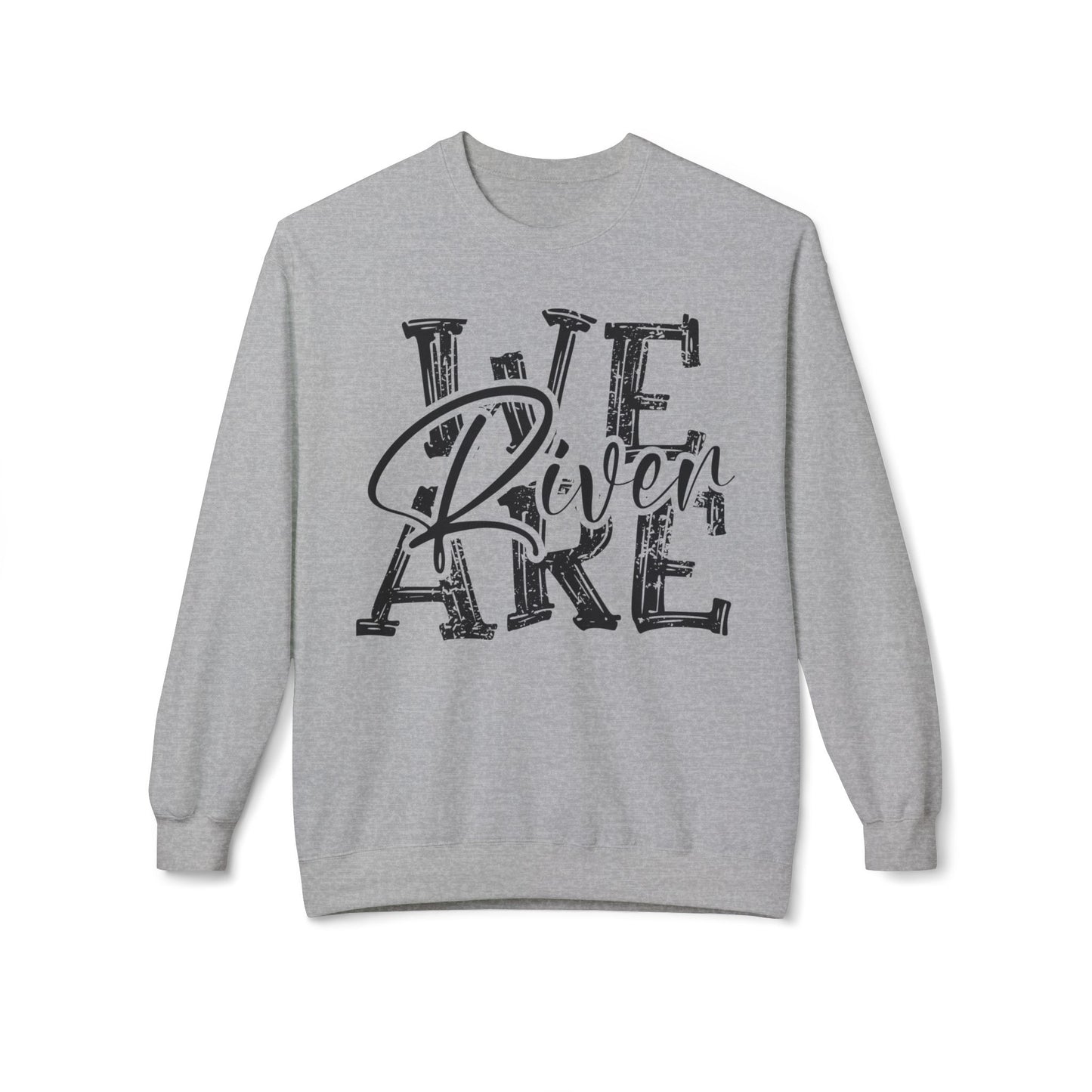 Unisex Midweight Softstyle Fleece Crewneck Sweatshirt - River