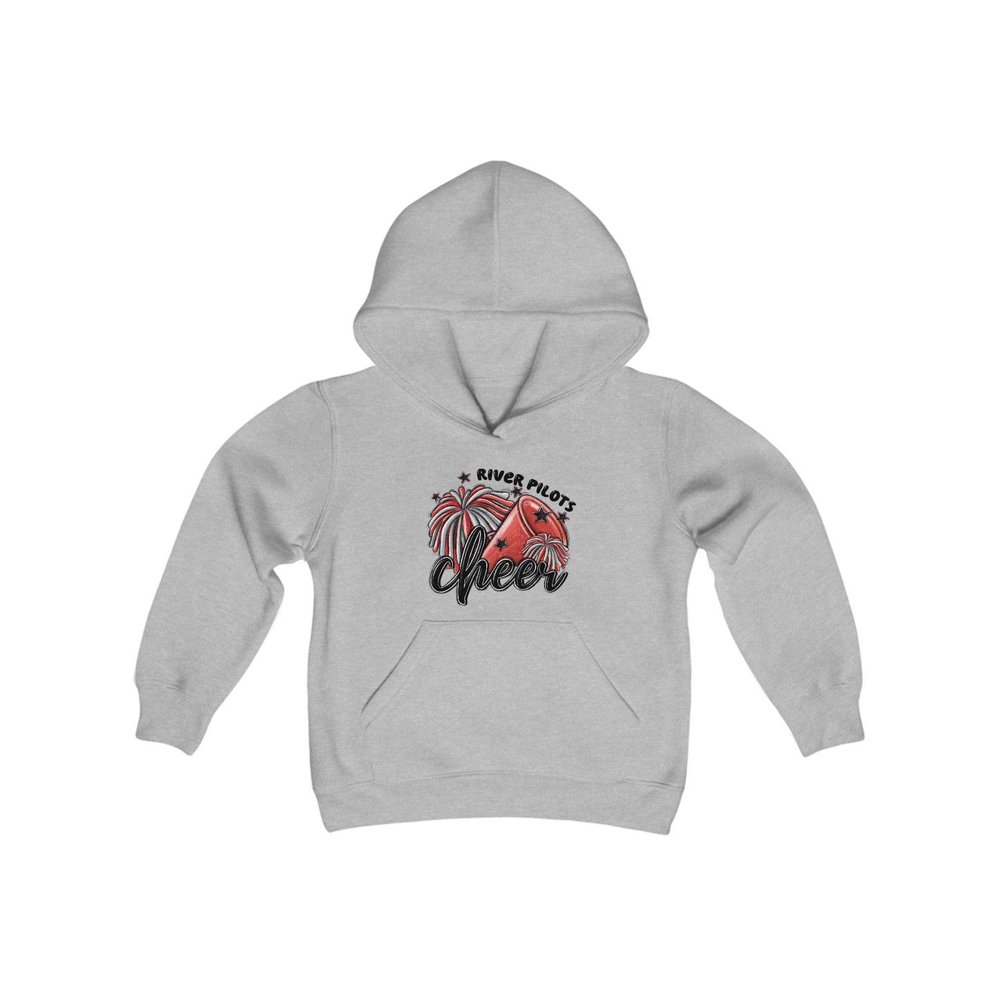 Gildan - Softstyle Youth Midweight Hooded Sweatshirt - River Cheer