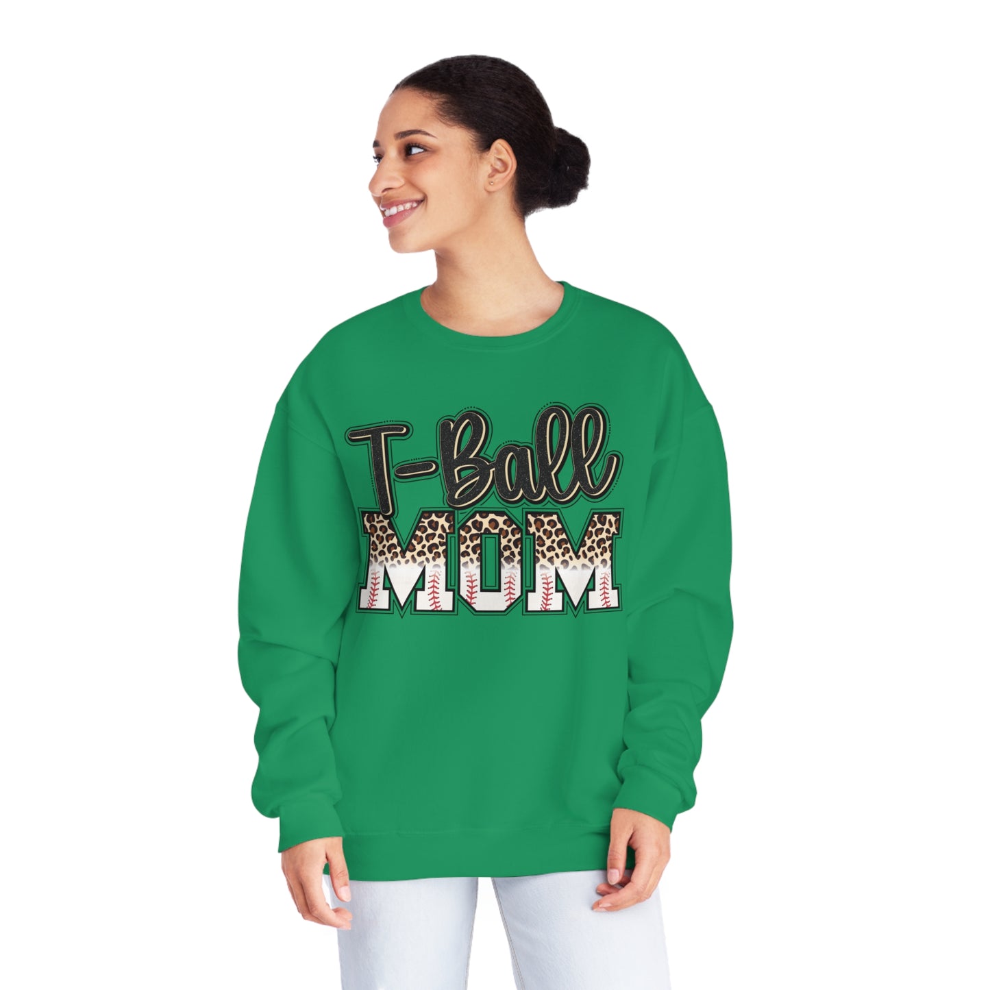 Unisex NuBlend® Crewneck Sweatshirt - T-Ball Mom