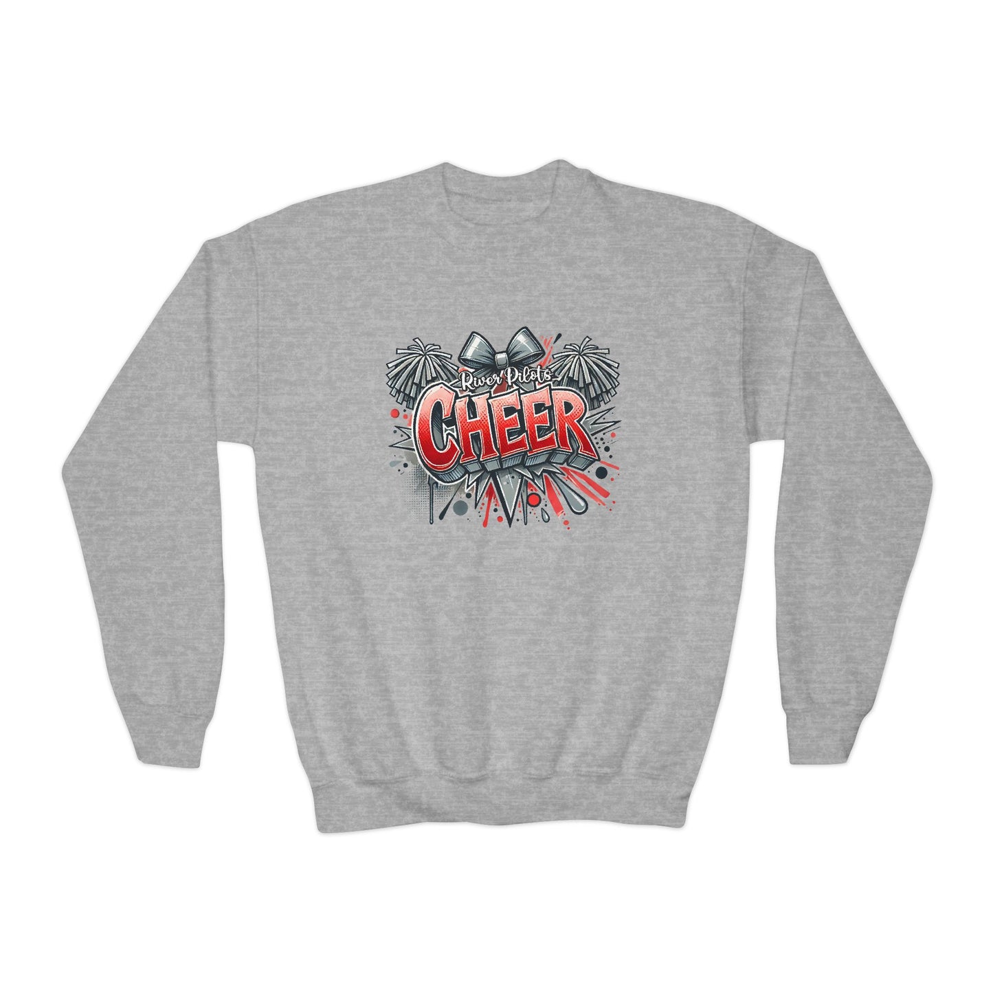 Youth Crewneck Sweatshirt - River Cheer