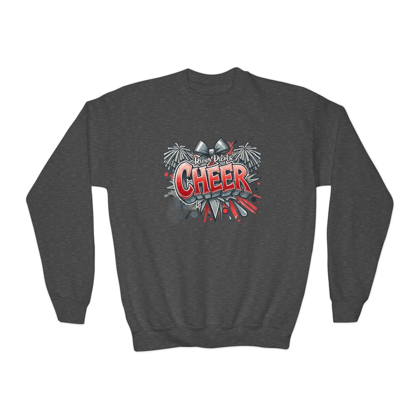 Youth Crewneck Sweatshirt - River Cheer