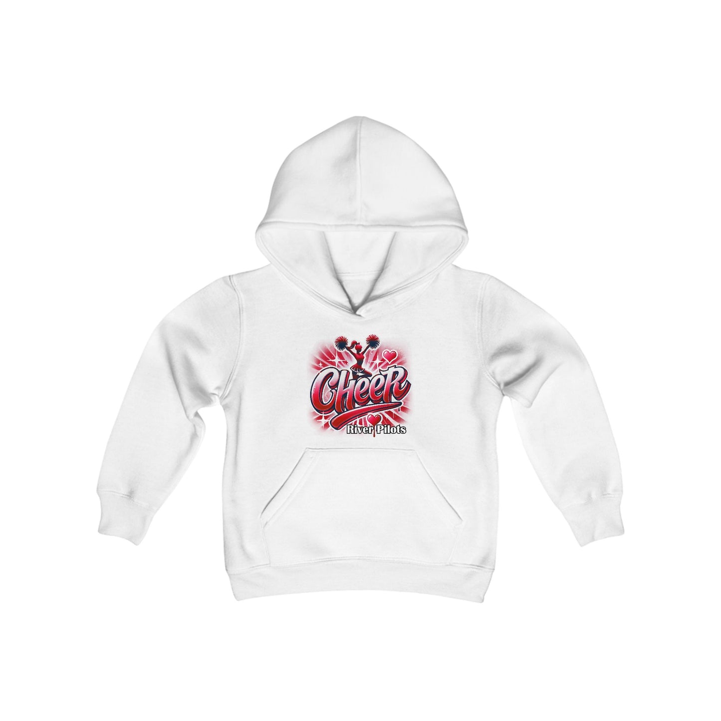 Gildan - Softstyle Youth Midweight Hooded Sweatshirt - River Cheer