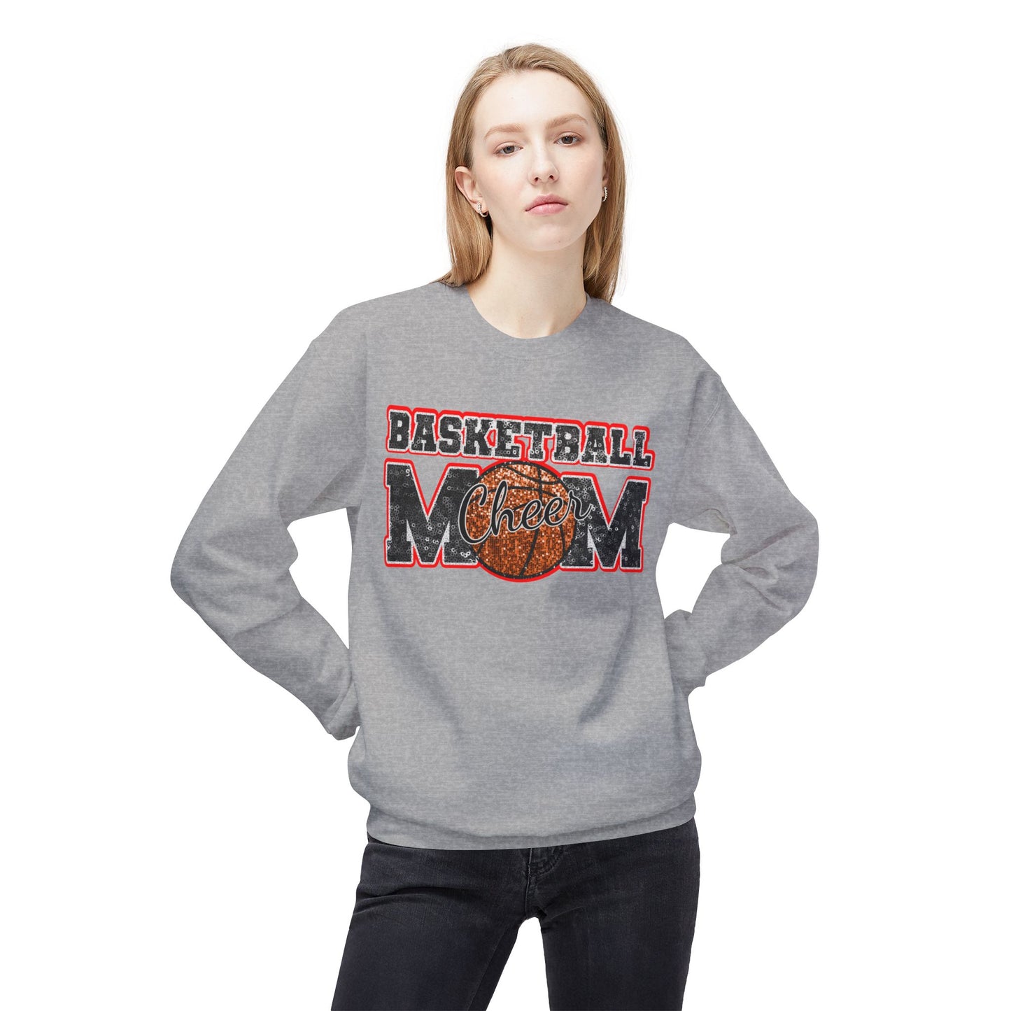 Unisex Midweight Softstyle Fleece Crewneck Sweatshirt - River Cheer