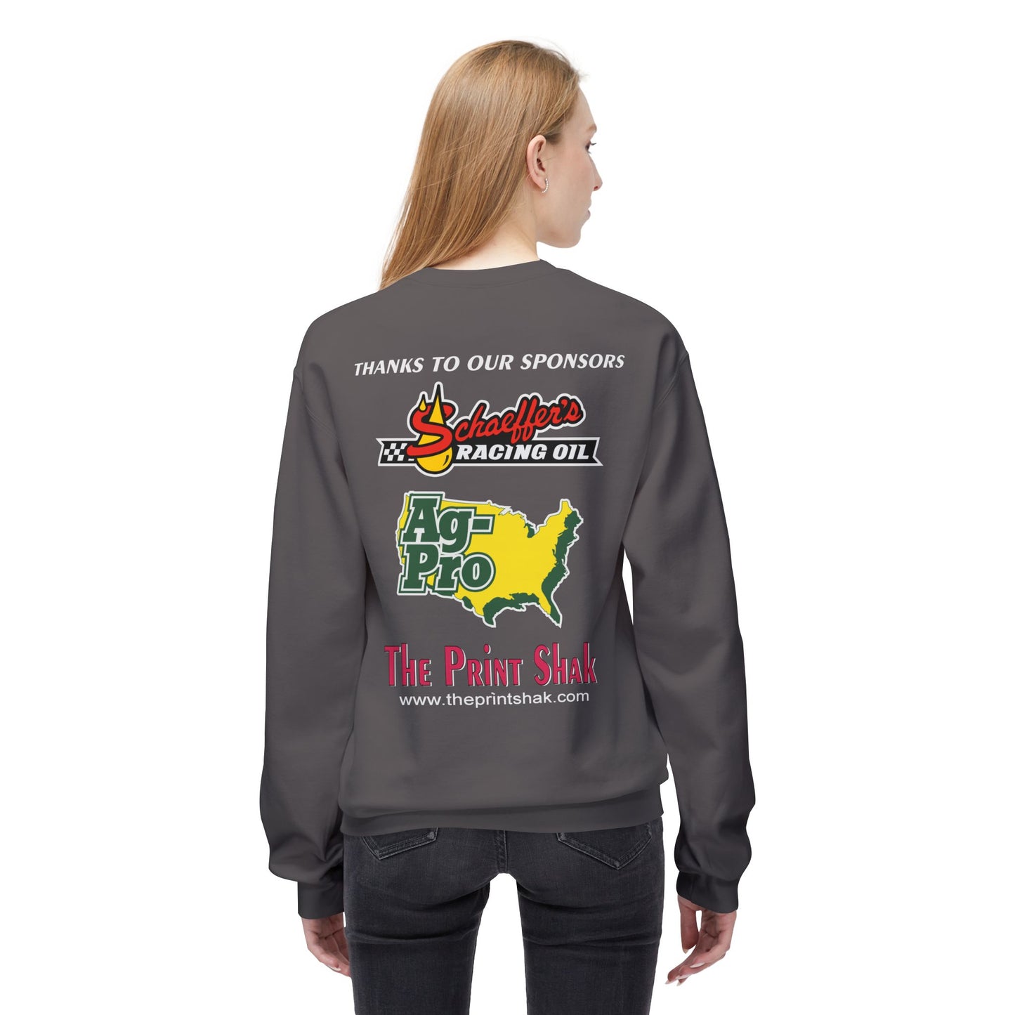 Unisex Midweight Softstyle Fleece Crewneck Sweatshirt - DADDY'S GIRL